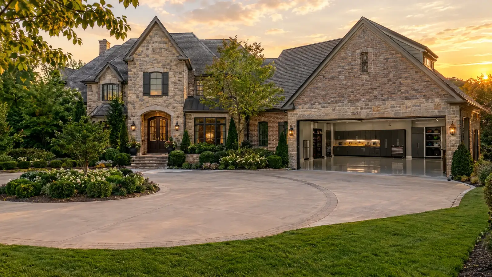 Custom garage design and storage in Brentwood, TN