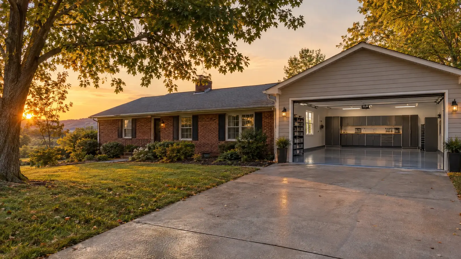 Custom garage design and storage in Goodlettsville, TN