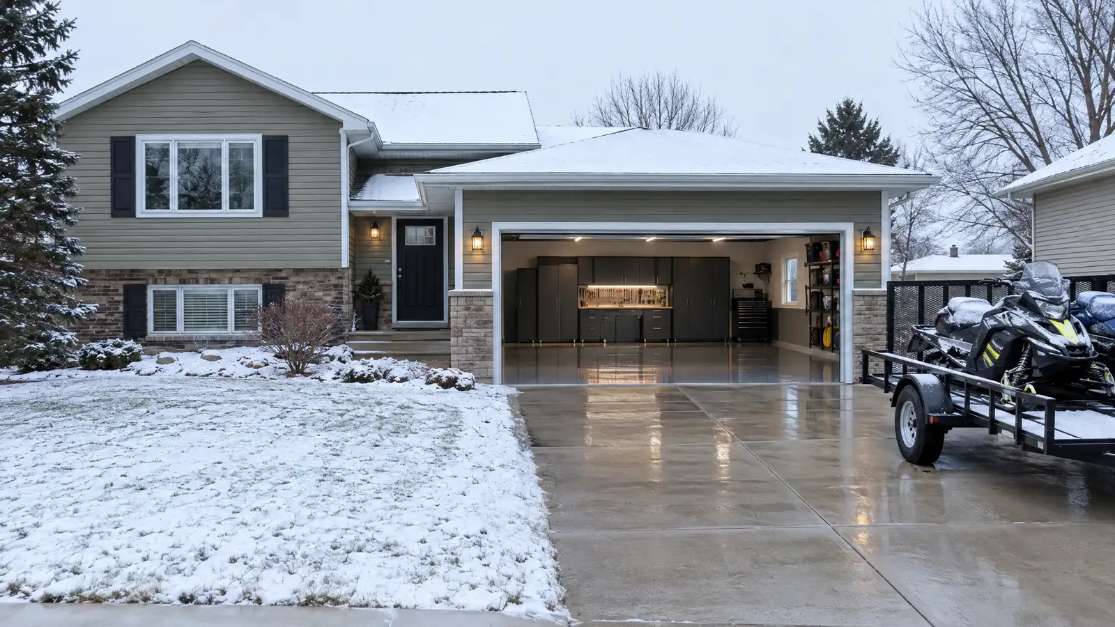 Custom garage design and storage in Green Bay, WI