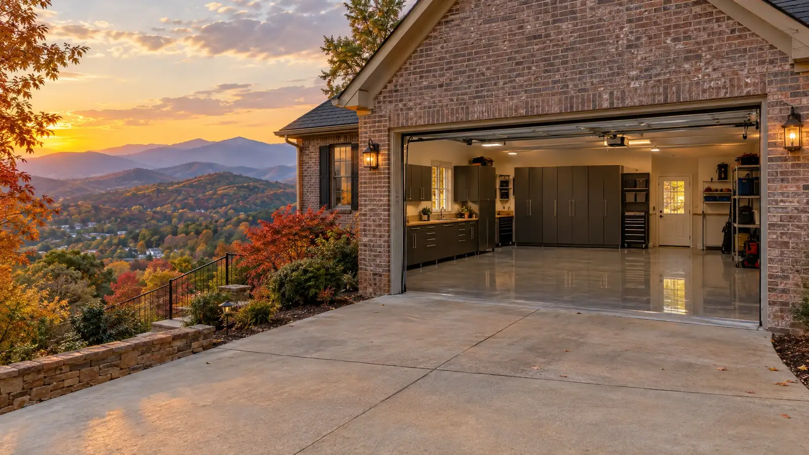 Custom garage design and storage in Knoxville, TN