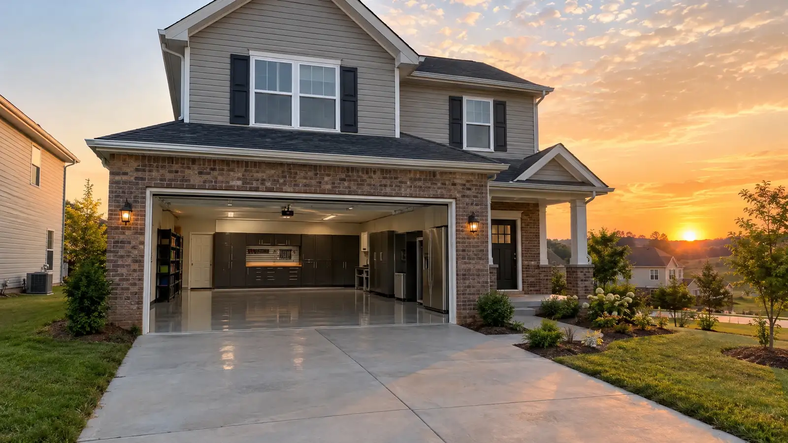Custom garage design and storage in La Vergne, TN