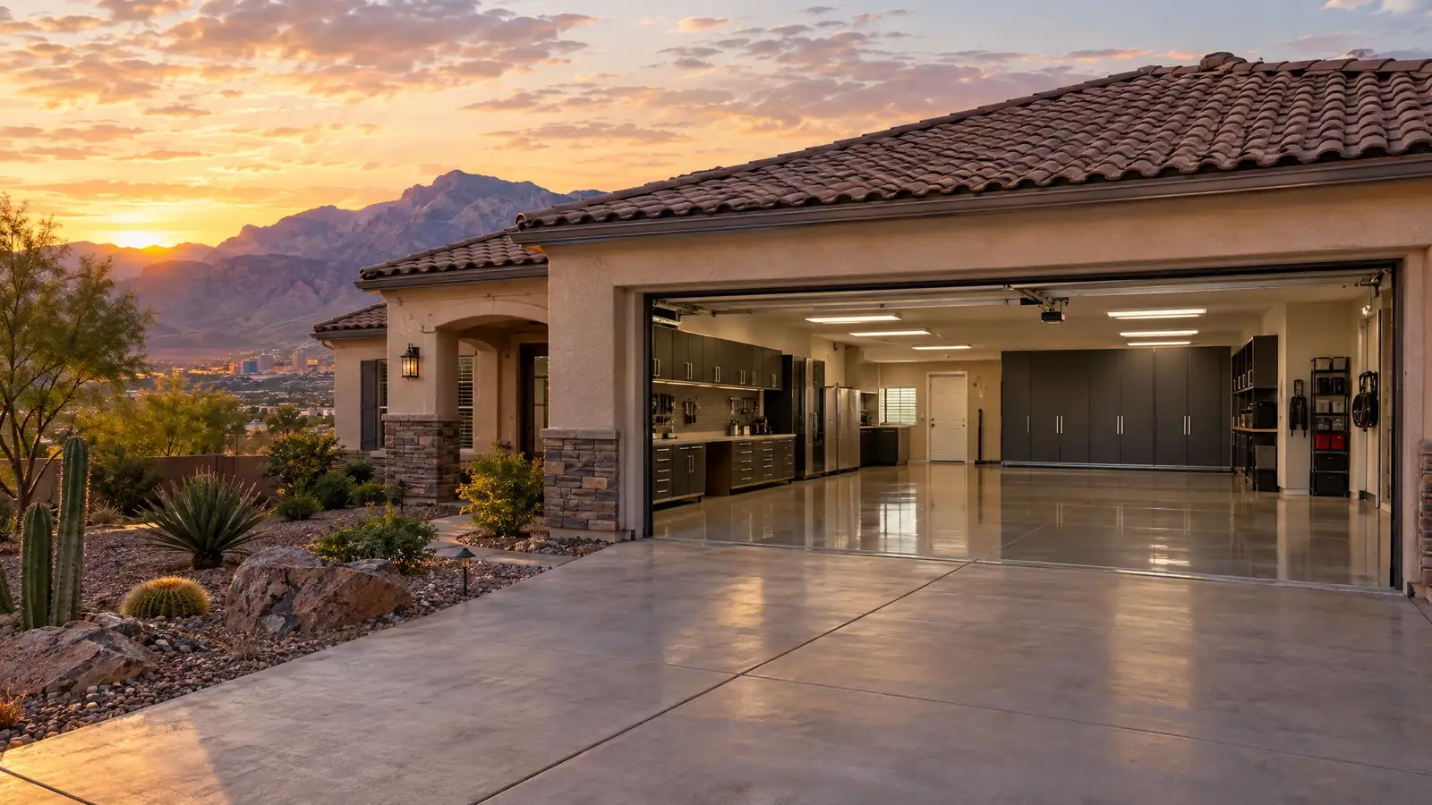 Custom garage design and storage in Las Vegas, NV