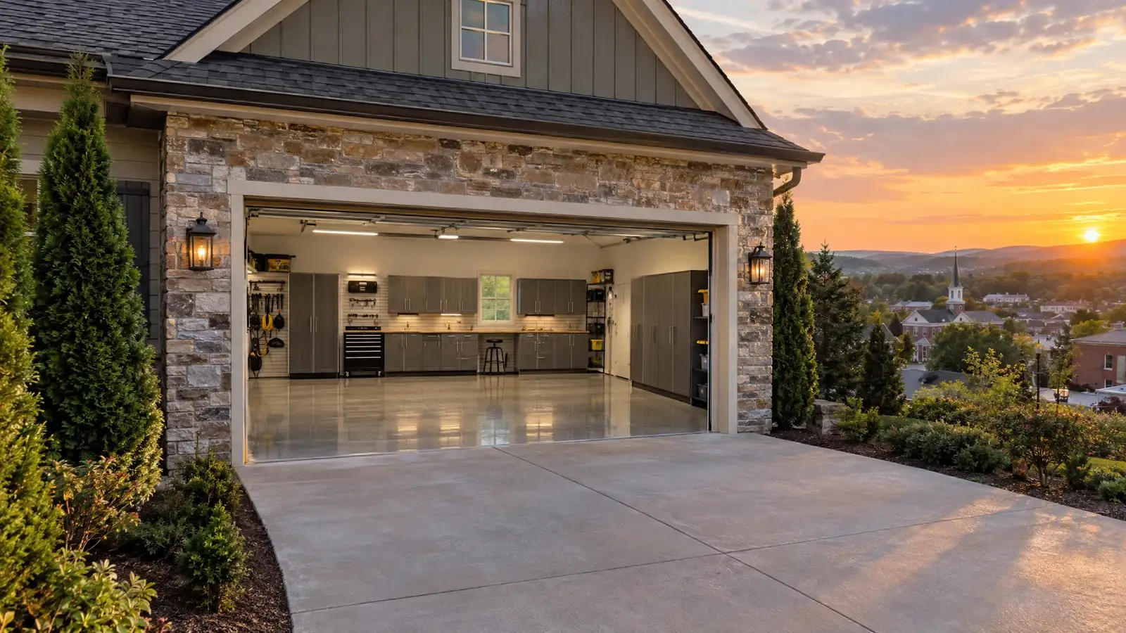 Custom garage design and storage in Lebanon, TN