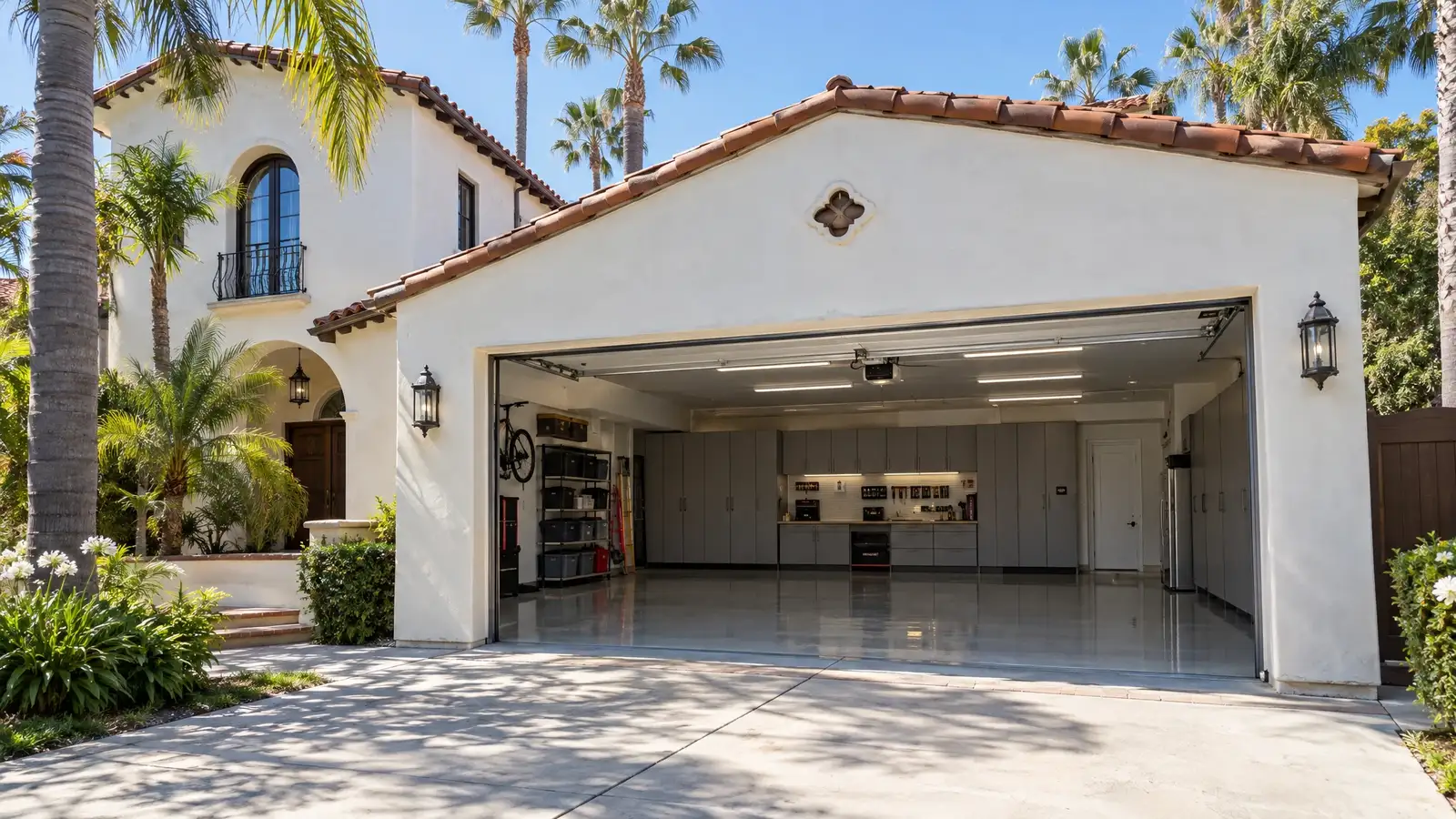 Custom garage design and storage in Los Angeles, CA