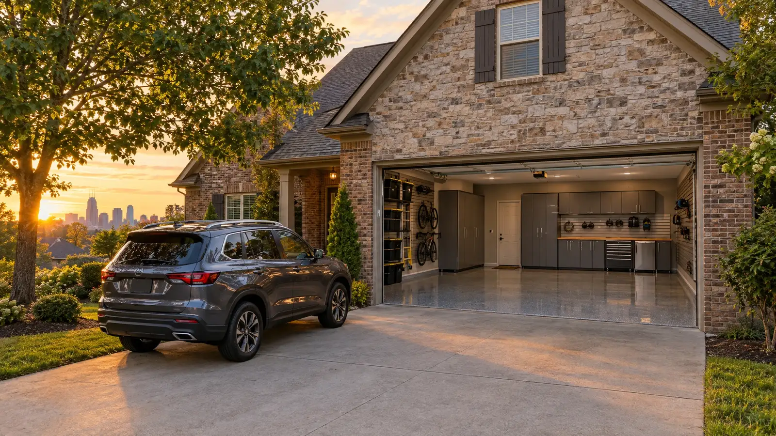 Custom garage design and storage in Nashville, TN
