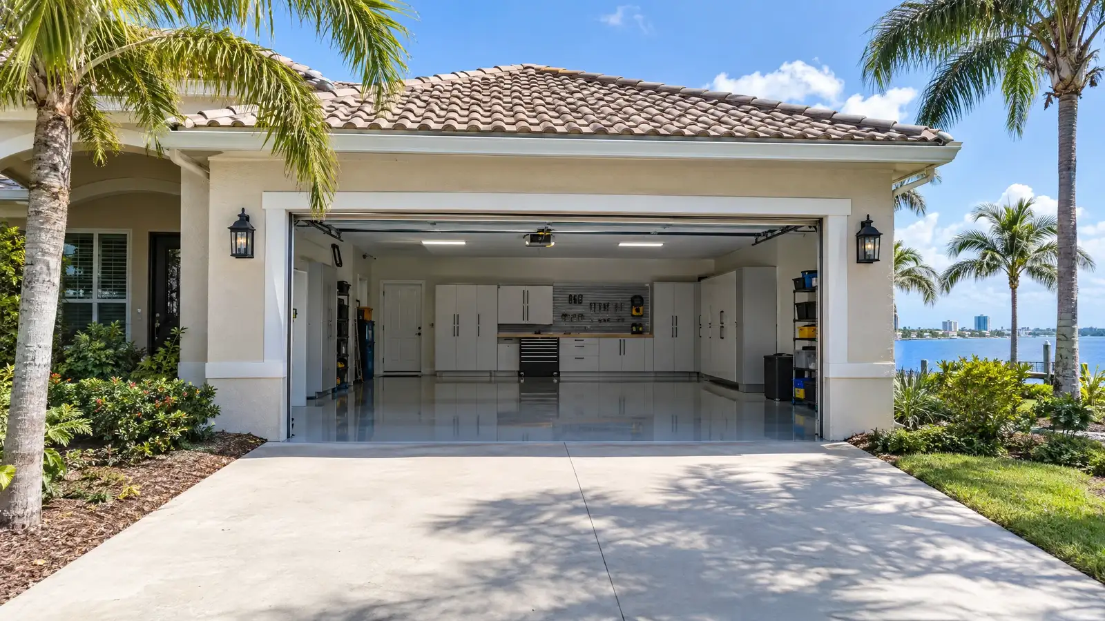 Custom garage design and storage in Tampa, FL