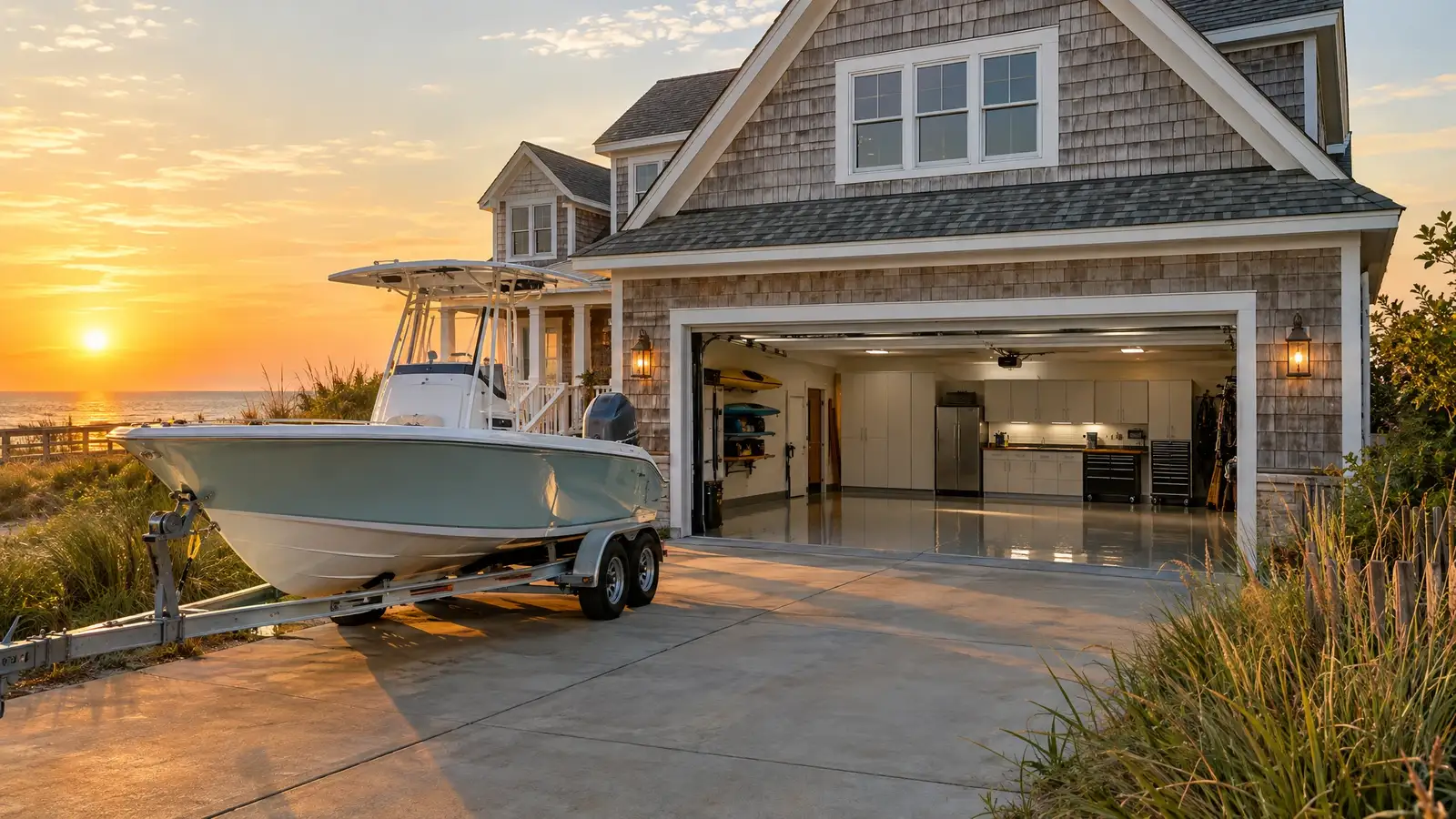 Custom garage design and storage in Virginia Beach, VA