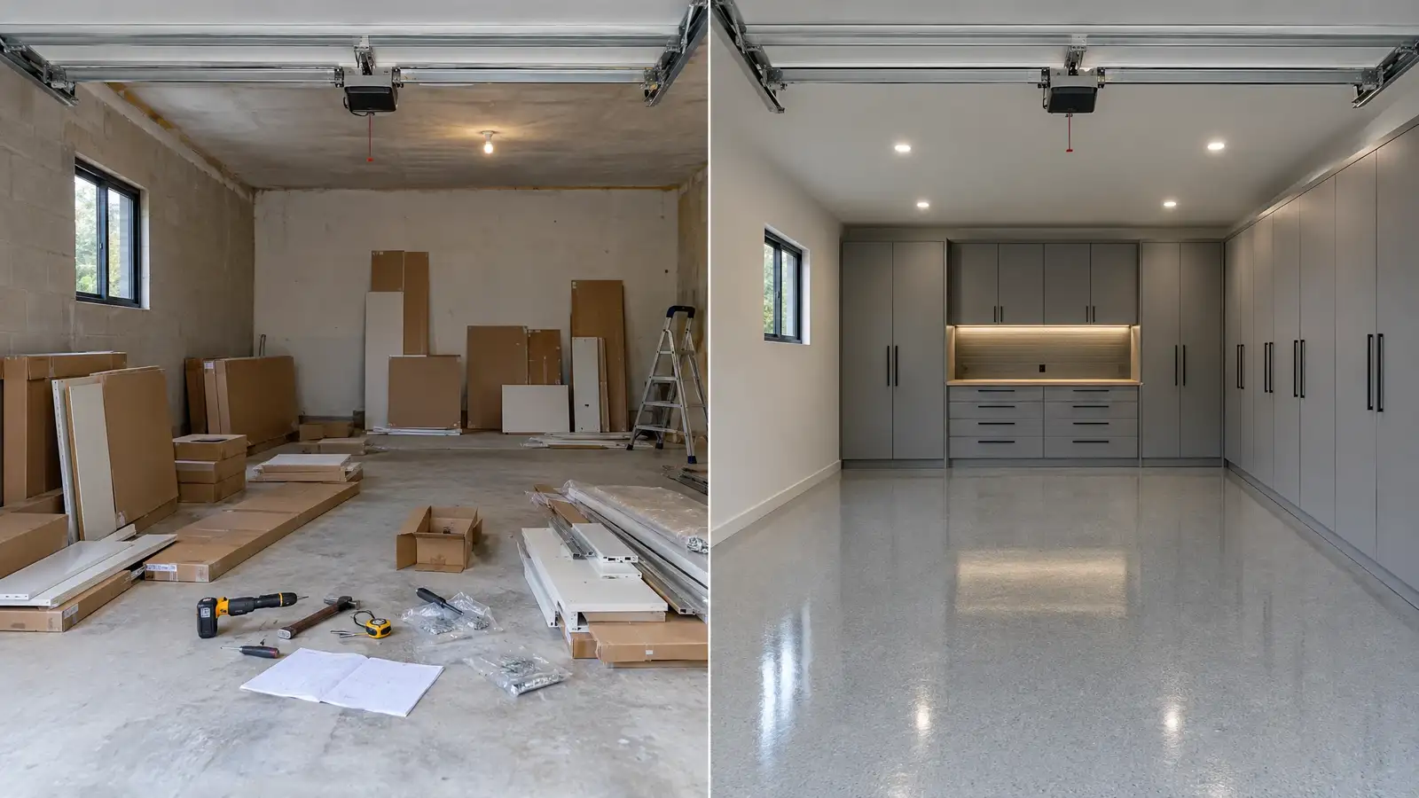 DIY vs Professional Garage Installation