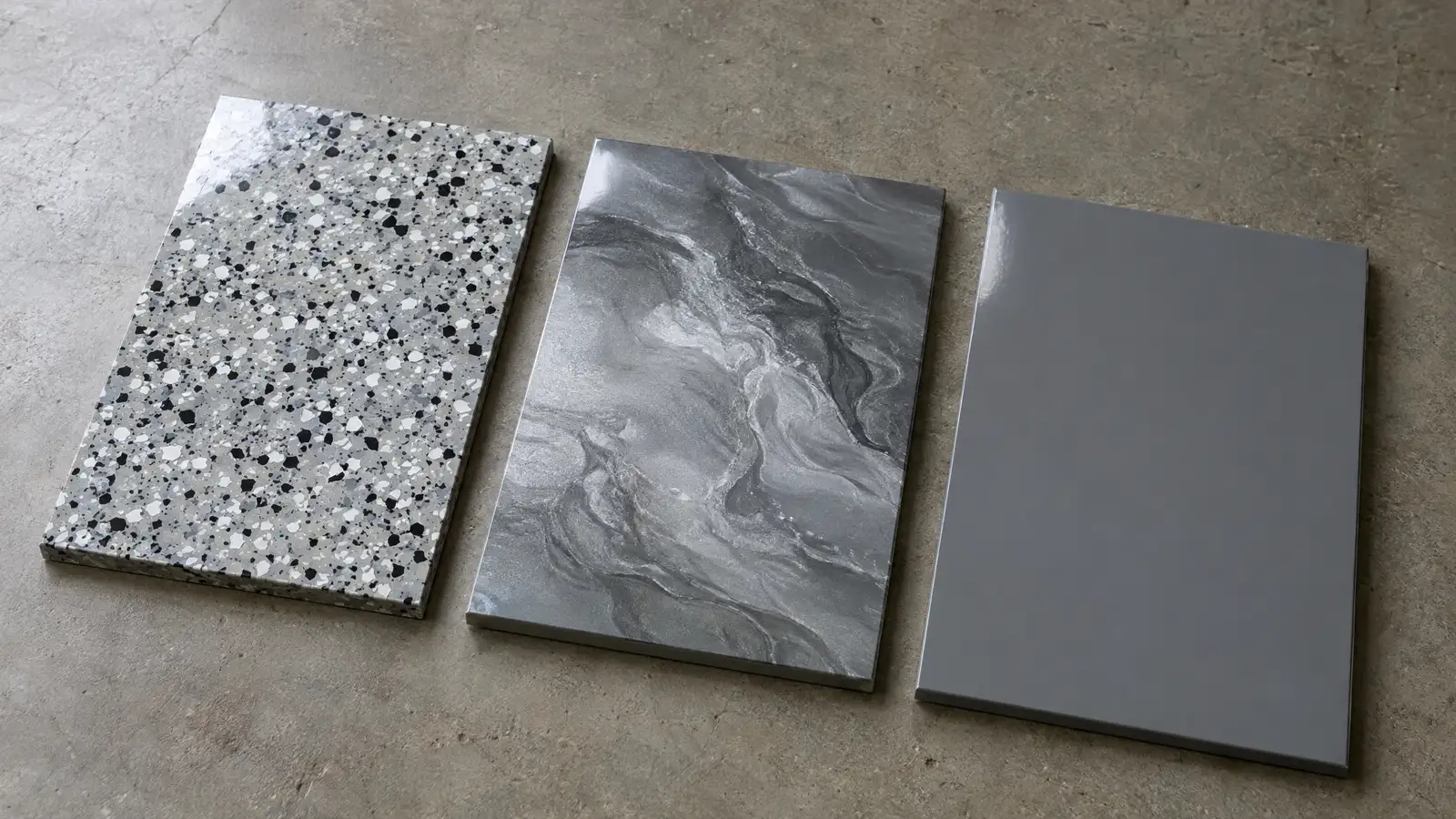 Flake vs Metallic vs Solid Color Garage Floors