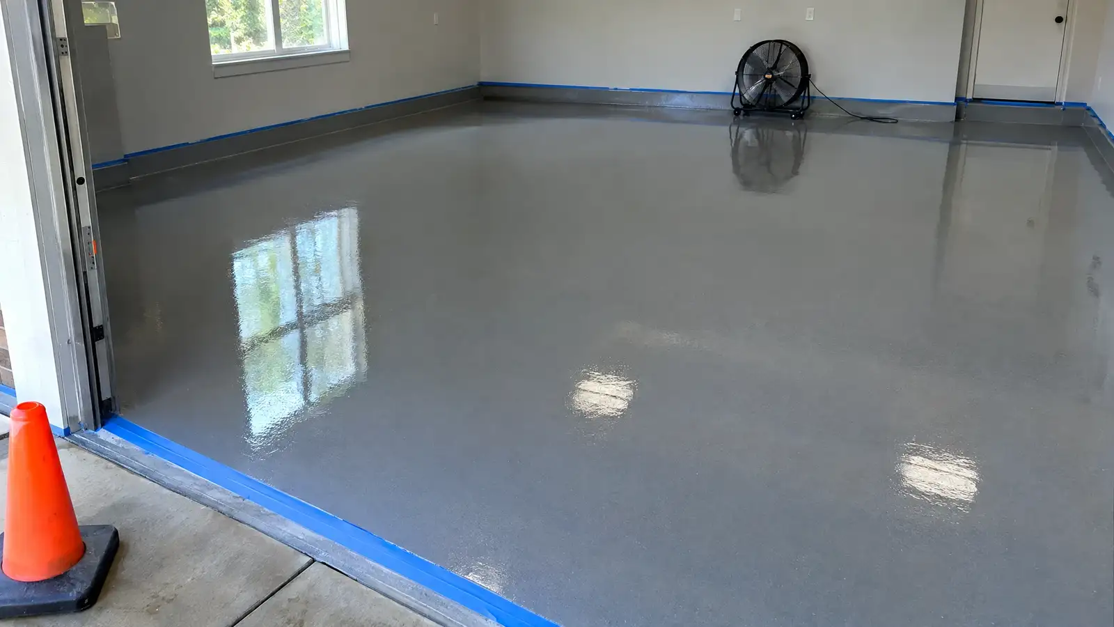 Garage Floor Coating Cure Time and First Use
