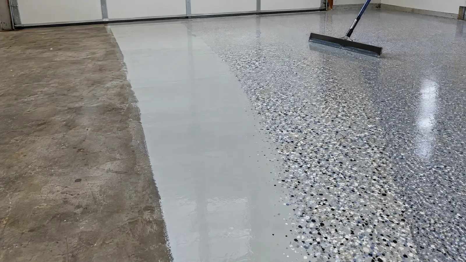 Garage Floor Coating Process, Step by Step