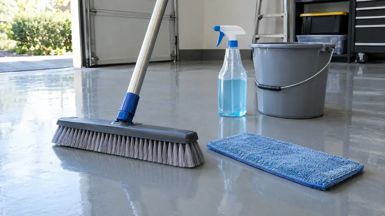 How to Clean and Maintain a Garage Floor