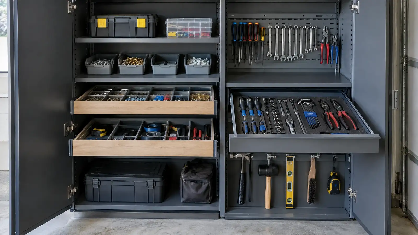 Cabinet Accessories and Interior Organizers