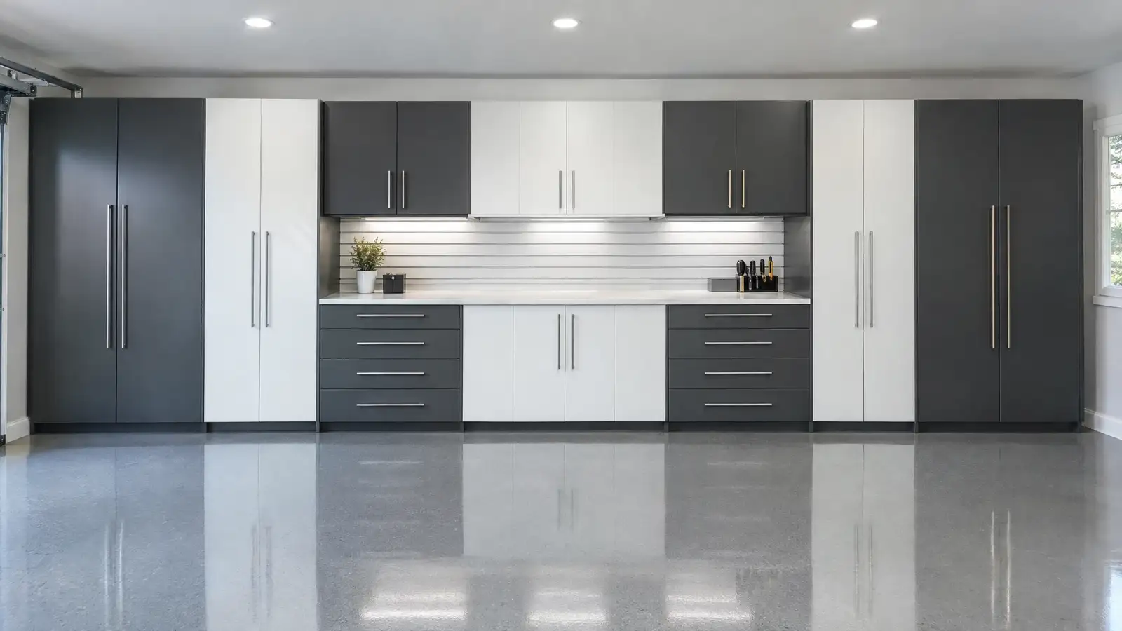 Layer 3: Fit the storage in a custom garage