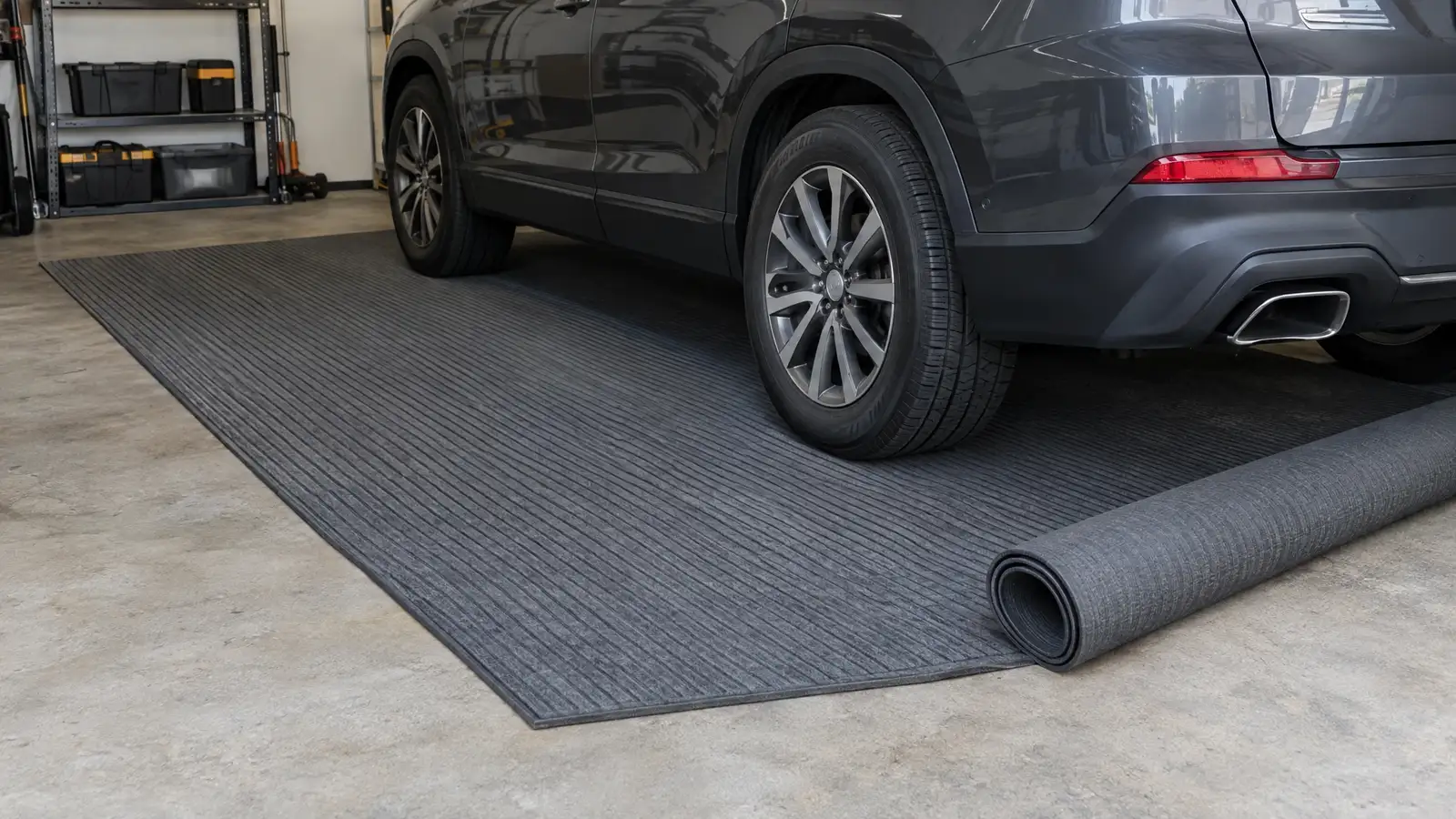 Garage Floor Mats and Roll-Out Flooring