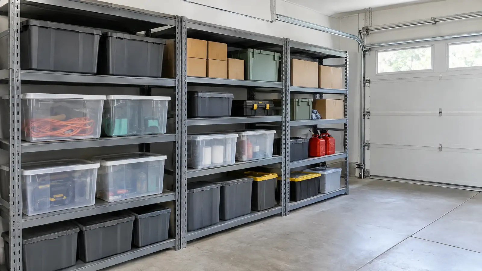 Heavy-Duty Garage Shelving
